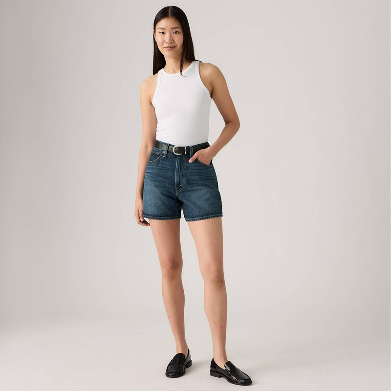 Levi's HIGH RISE CINCH MID-THIGH WOMEN'S SHORTS outlook