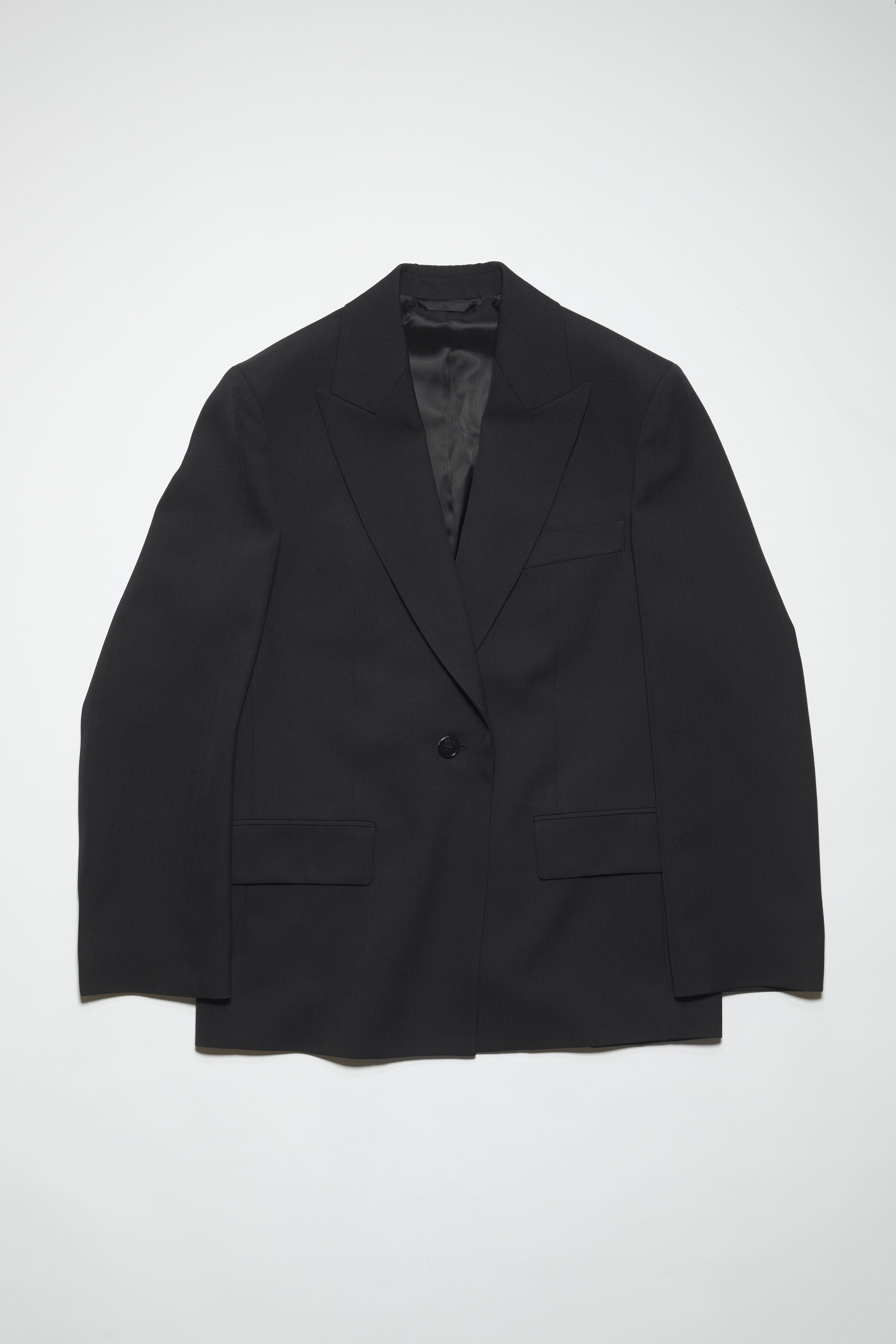 Relaxed fit suit jacket - Black