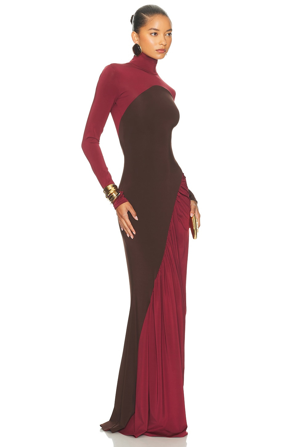 The Abstraction Color Blocked Jersey Dress - 2