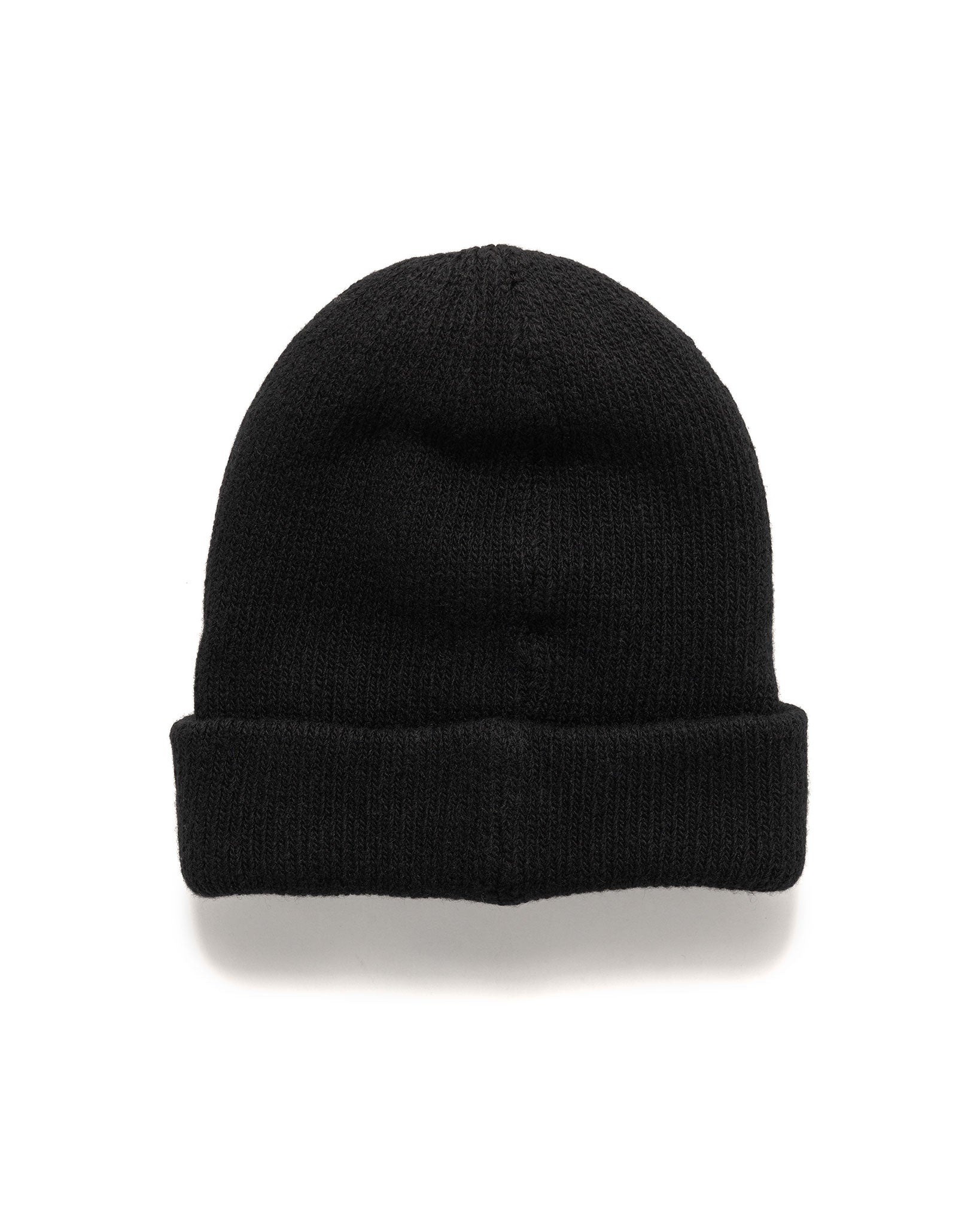 SOPHNET. Wool Cashmere Knit Cap Black | havenshop | REVERSIBLE