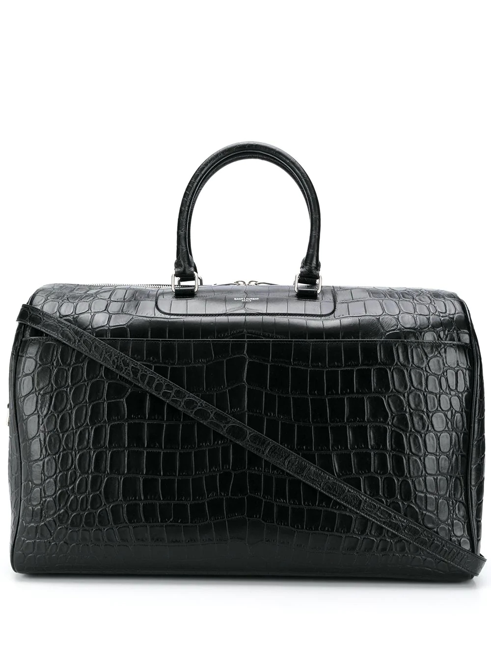 24 Hour crocodile-effect duffle bag - 1