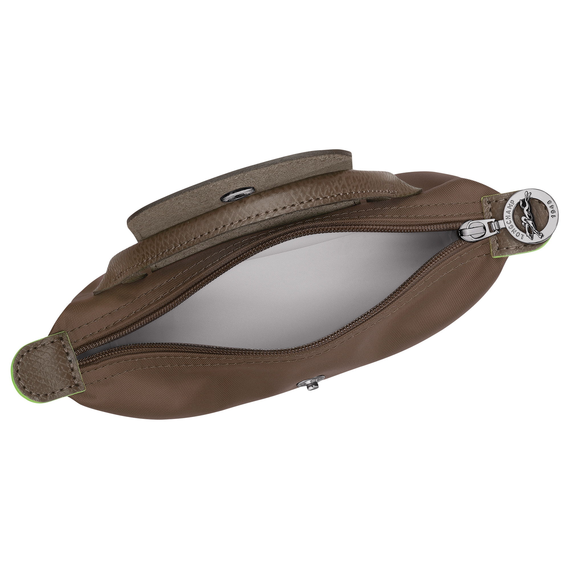Le Pliage Green Pouch with handle Terra - Recycled canvas - 5