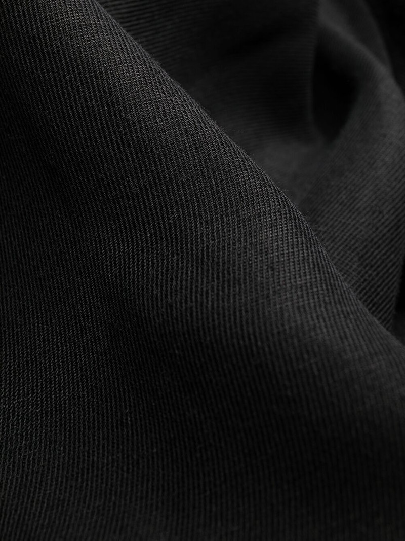 ruffle-detailing shirtdress 6