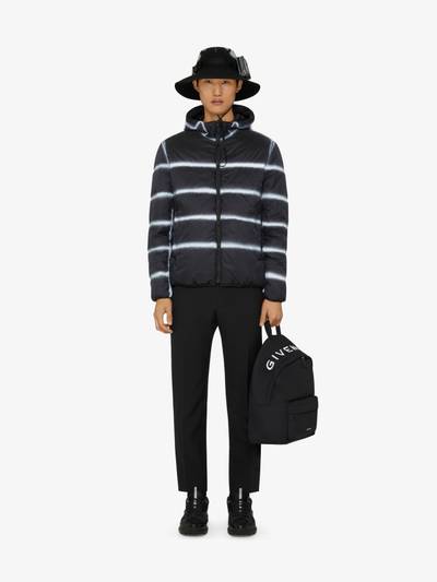 Givenchy LIGHT PUFFER JACKET WITH GIVENCHY TAG EFFECT WEBBING outlook