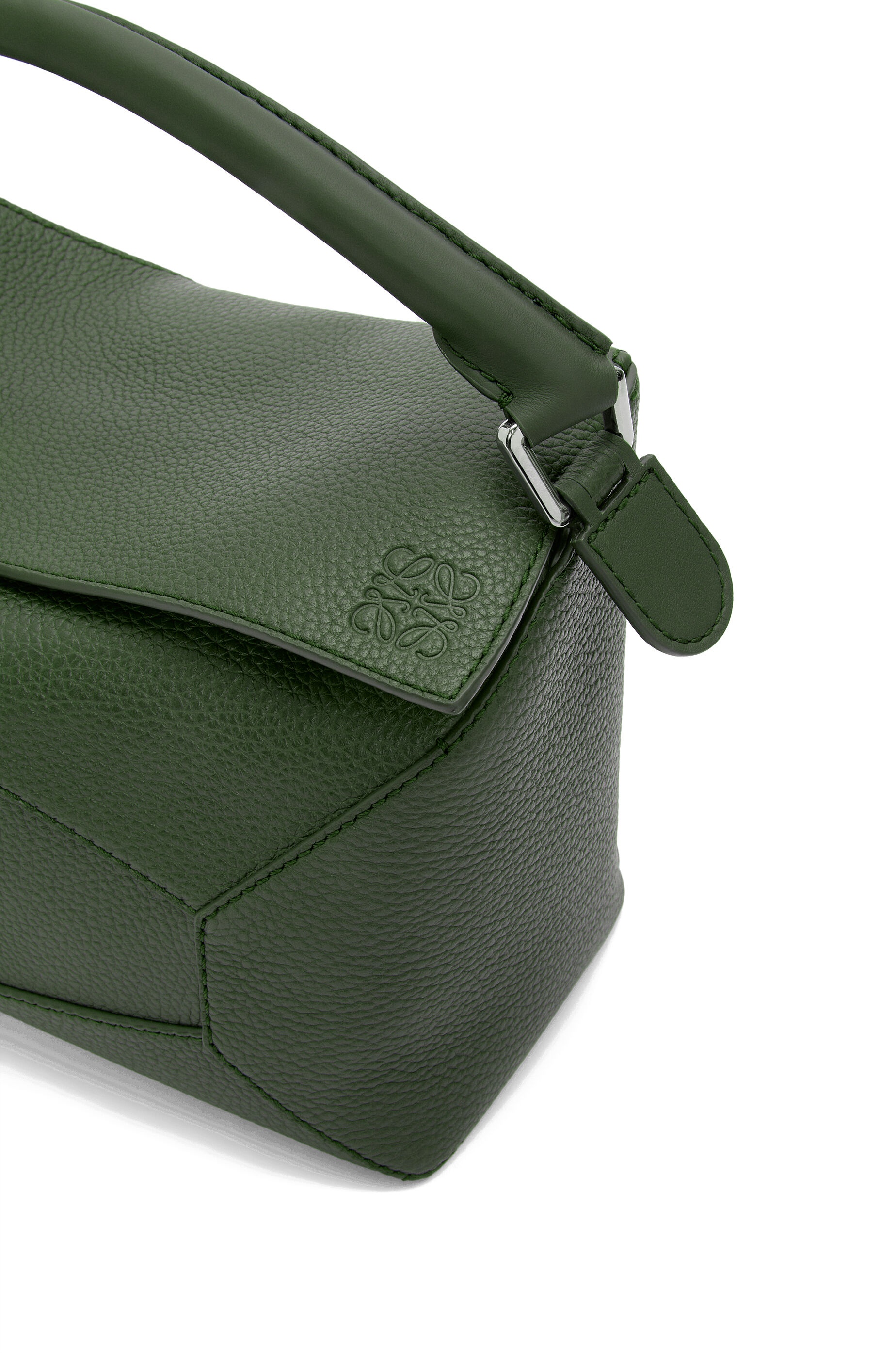 Puzzle bag in grained calfskin - 8