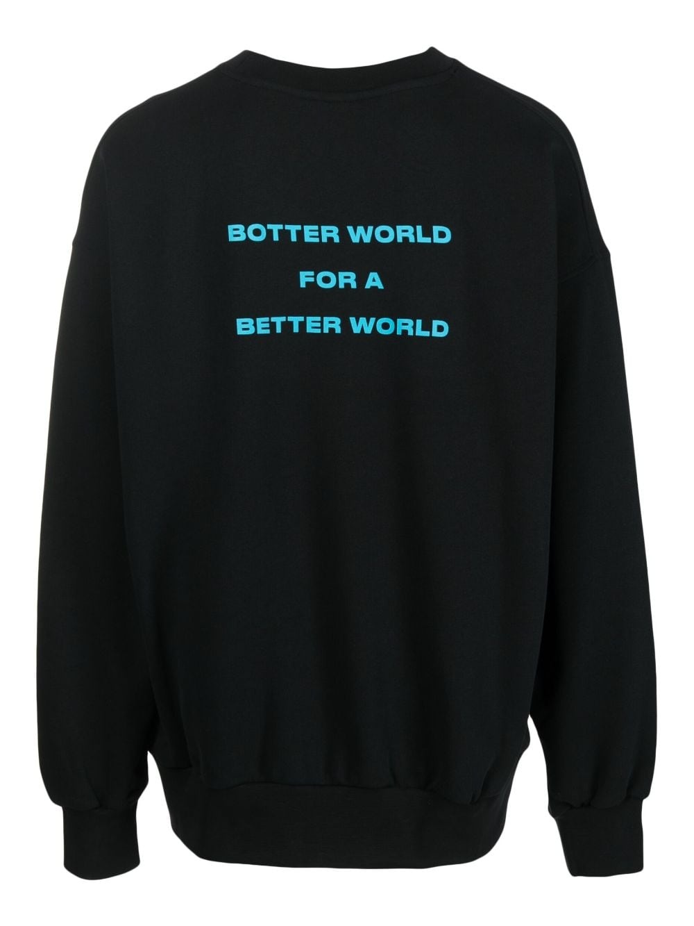 【BOTTER】CREWNECK SWEATER SEACELL BOTTER WORLD(E+P) BOTTER logo-embroidered jumper | REVERSIBLE
