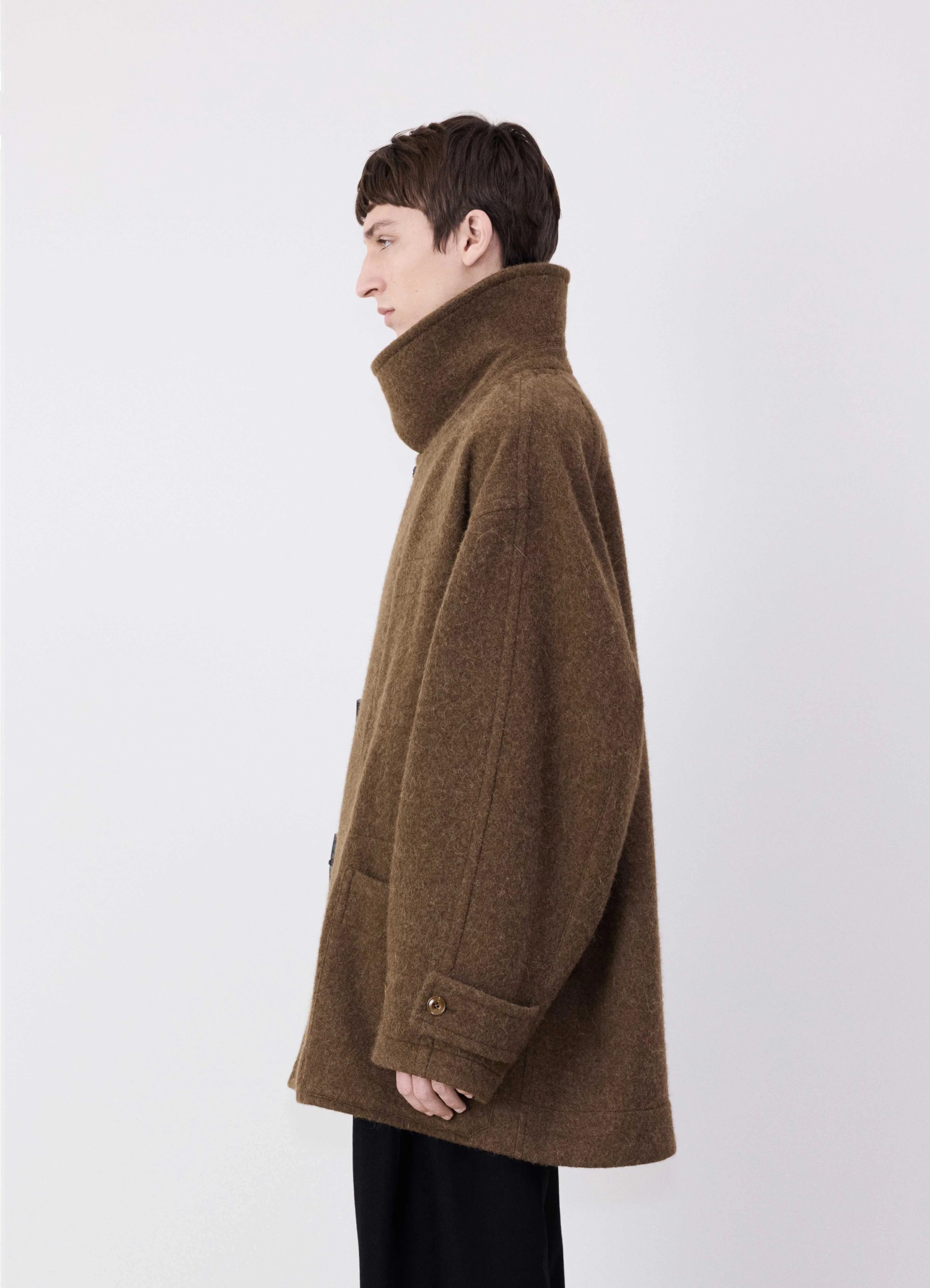 SHORT DUFFLE COAT - 5