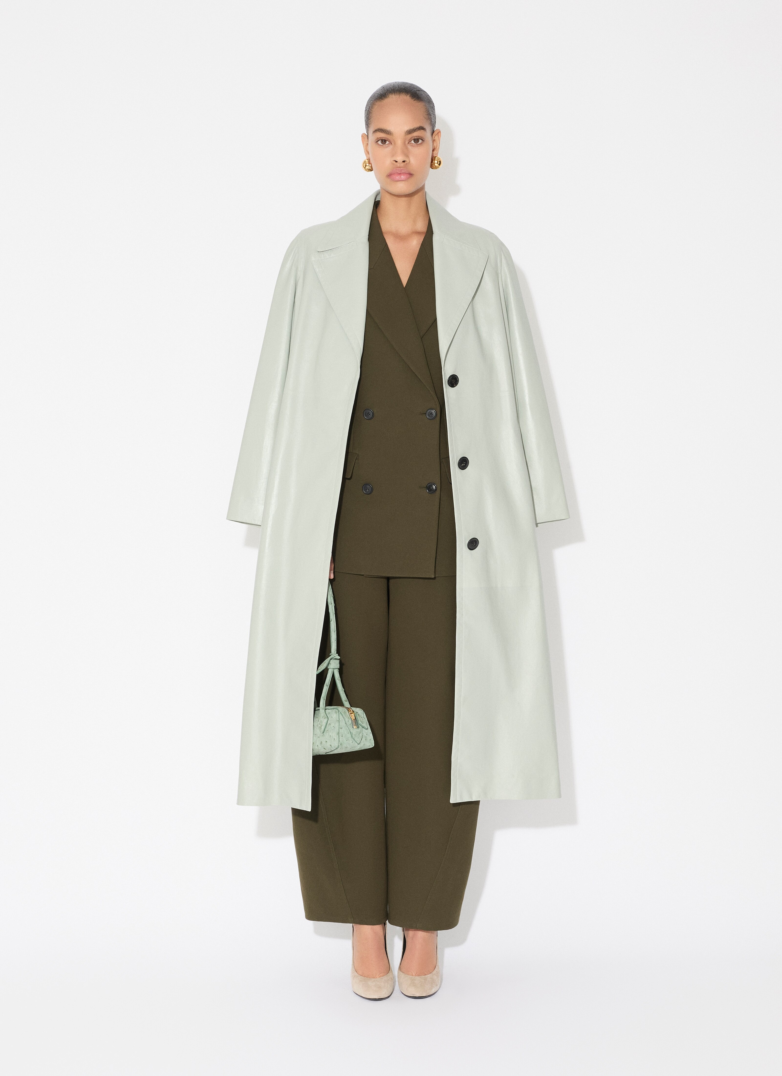 LEATHER TRENCH - 2