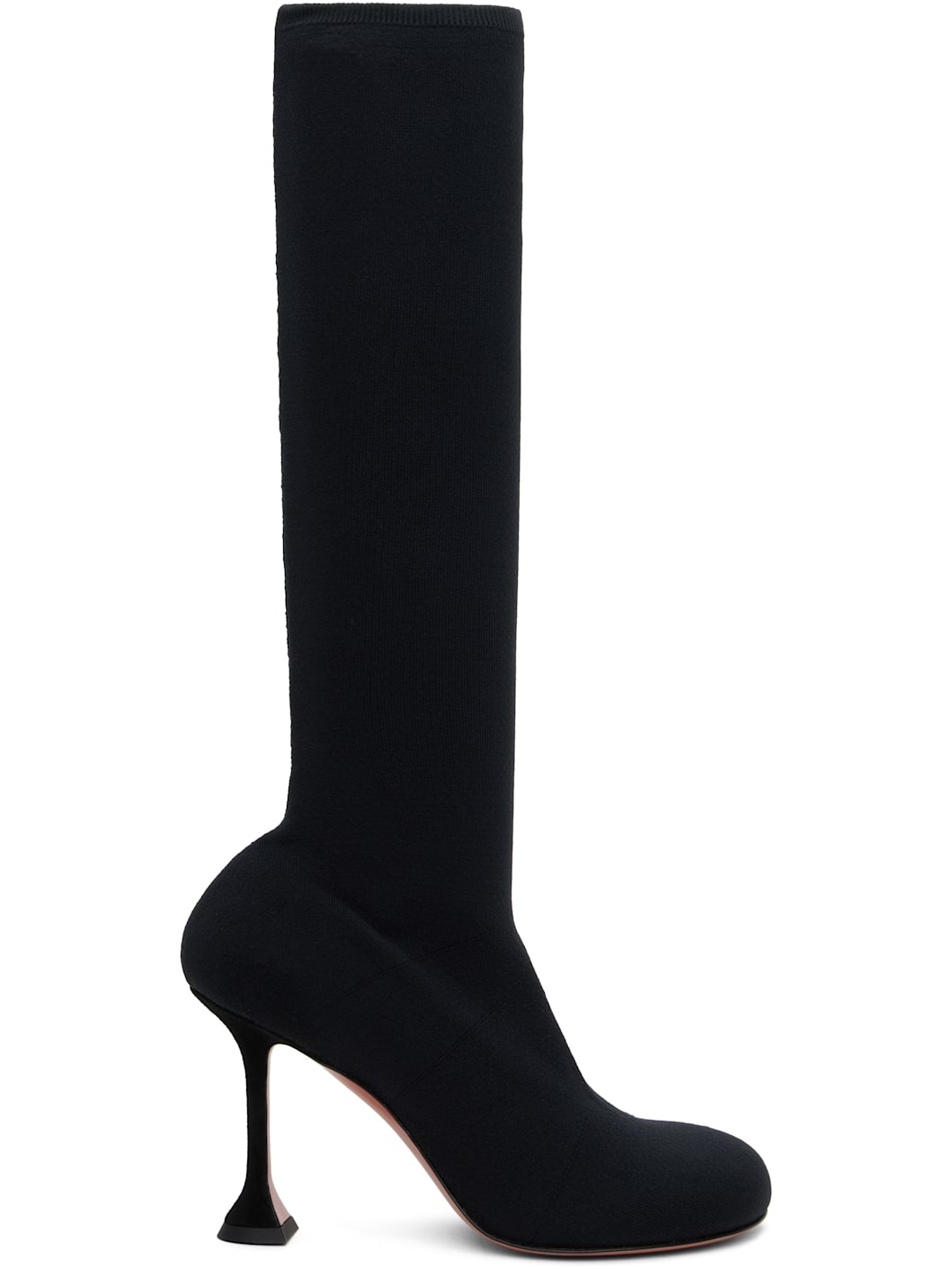 Black Veneda Stretch Tall Boots - 1