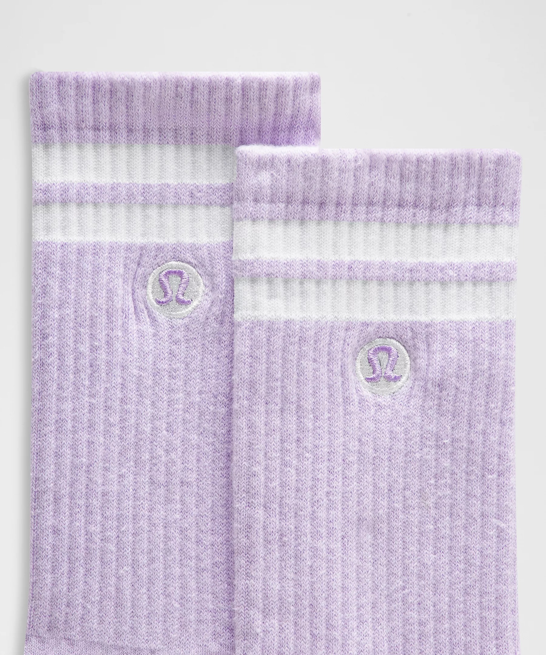 Unisex Daily Essential Crew Socks *Stripe - 2