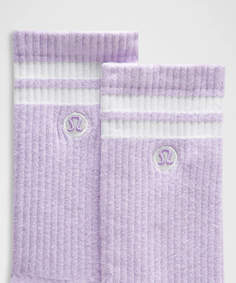 lululemon Unisex Daily Essential Crew Socks *Stripe outlook