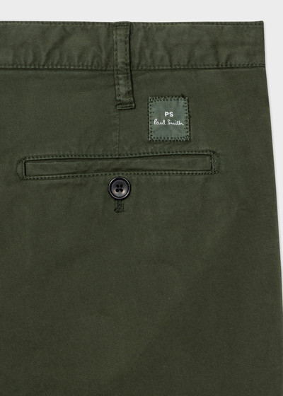 Paul Smith Stretch-Cotton Twill Shorts outlook
