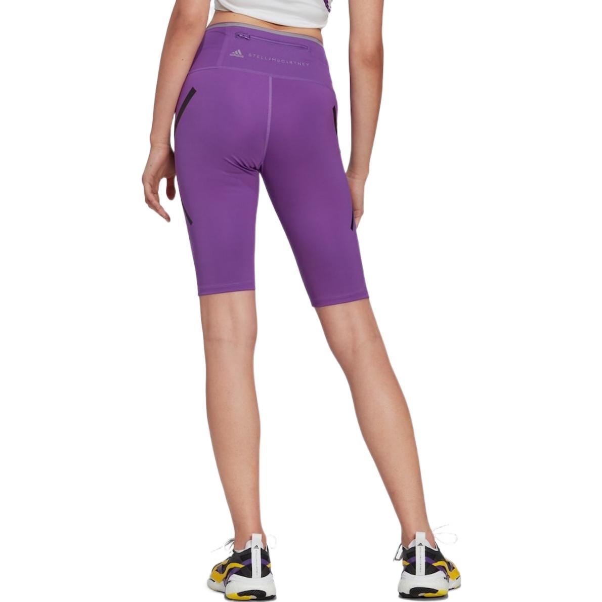 (WMNS) adidas by Stella McCartney TruePace Cycling Shorts 'Purple' HG6867 - 3
