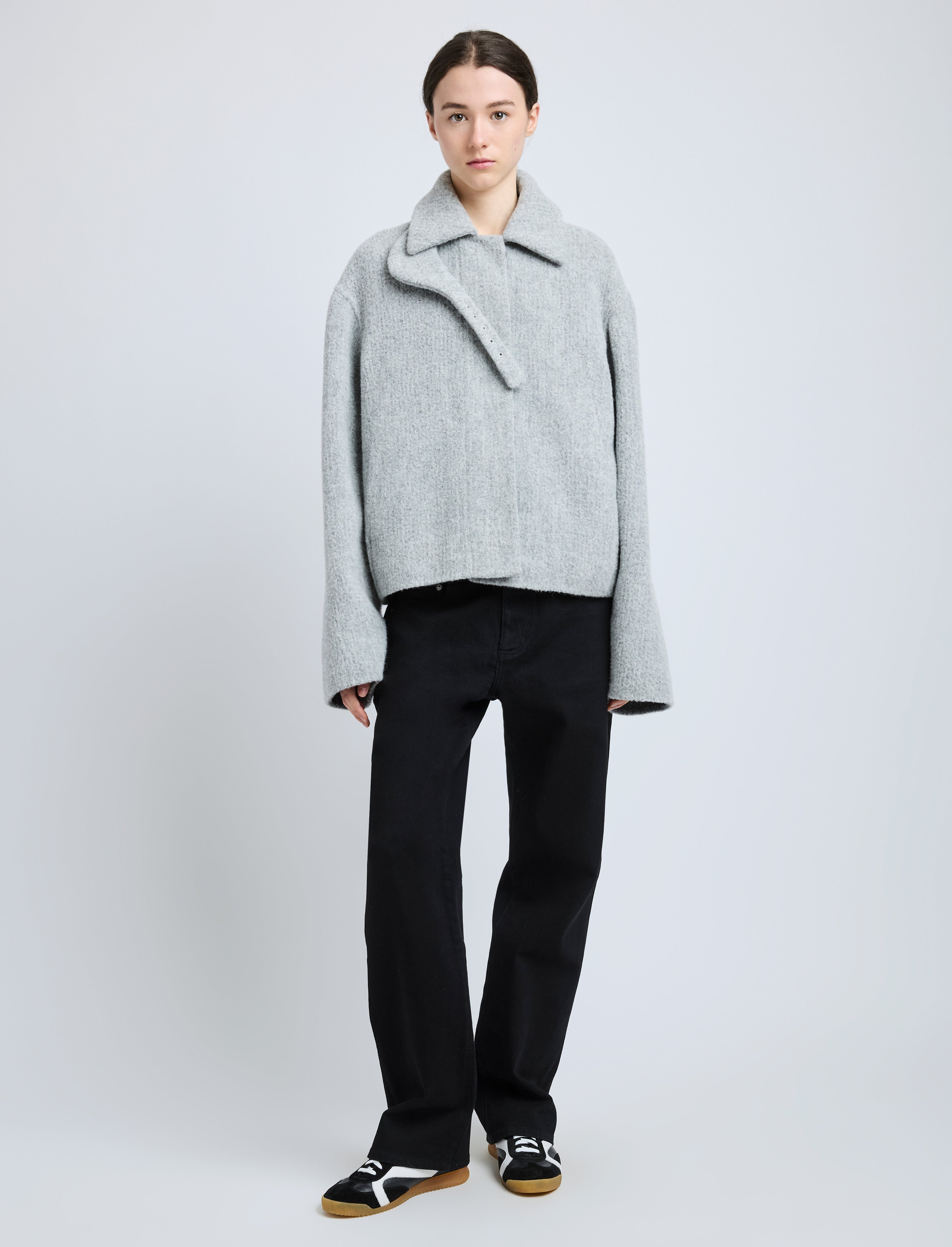 Darcy Jacket in Brushed Wool Cashmere - 7