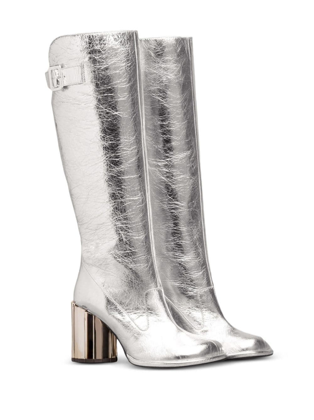 Anatomical-toe buckled boots - 2