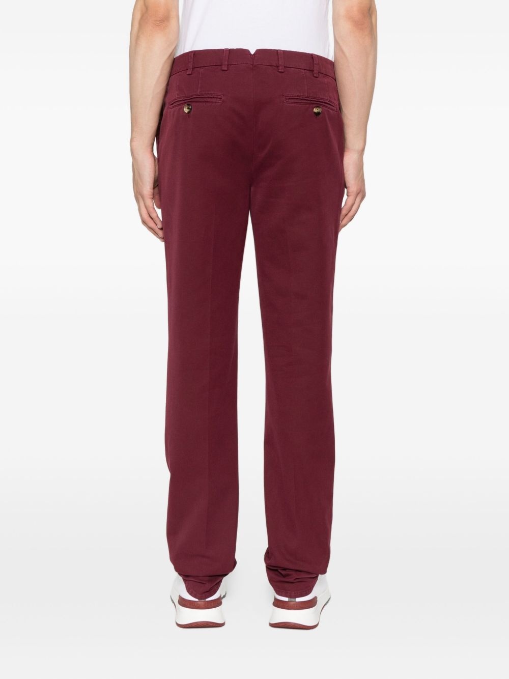 cotton chino trousers - 4