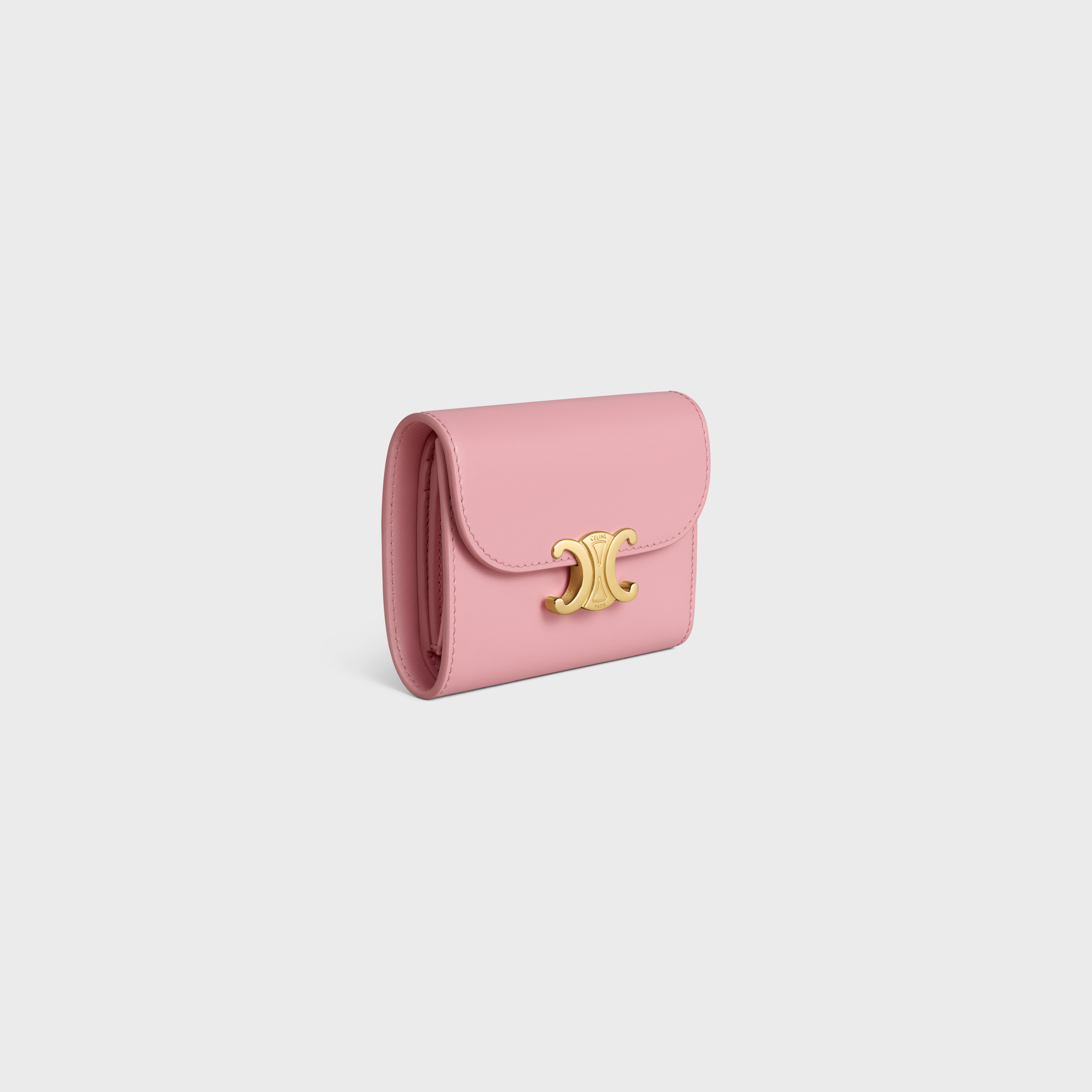 Small Wallet TRIOMPHE in Shiny calfskin - 2