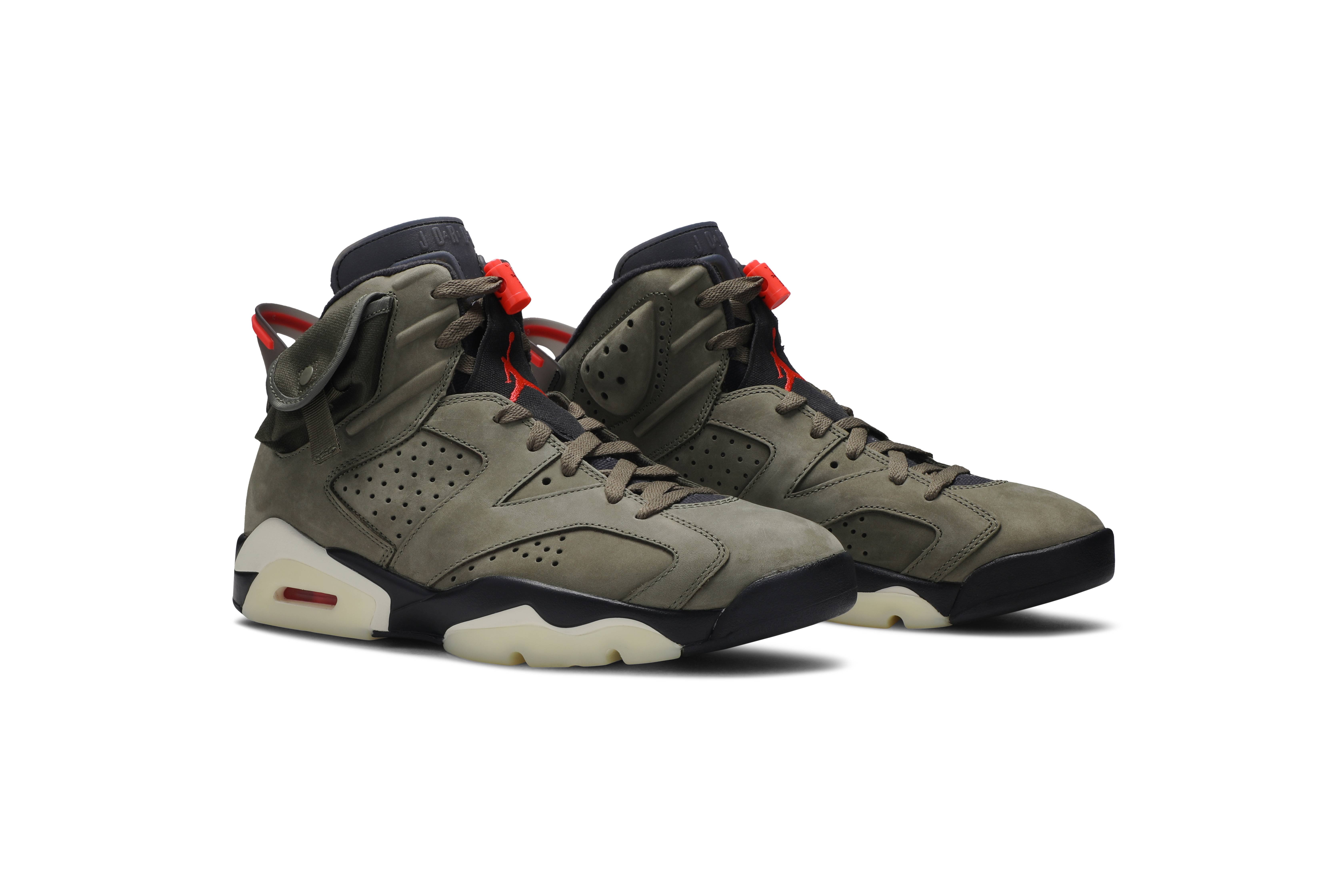 Travis Scott x Air Jordan 6 Retro 'Olive' - 8