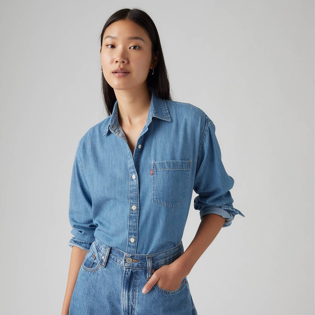 HARLIE BOYFRIEND SHIRT - 2