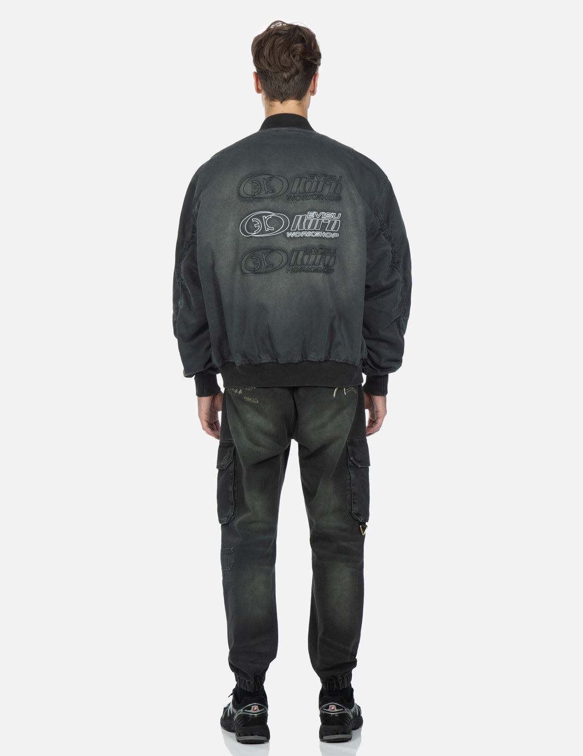 Multiple Logo Embroideries MA-1 Bomber Jacket - 5