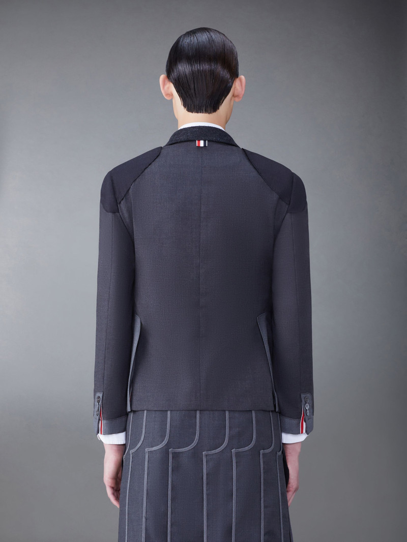 Thom Browne Twill Classic Zig Zag Jacket outlook