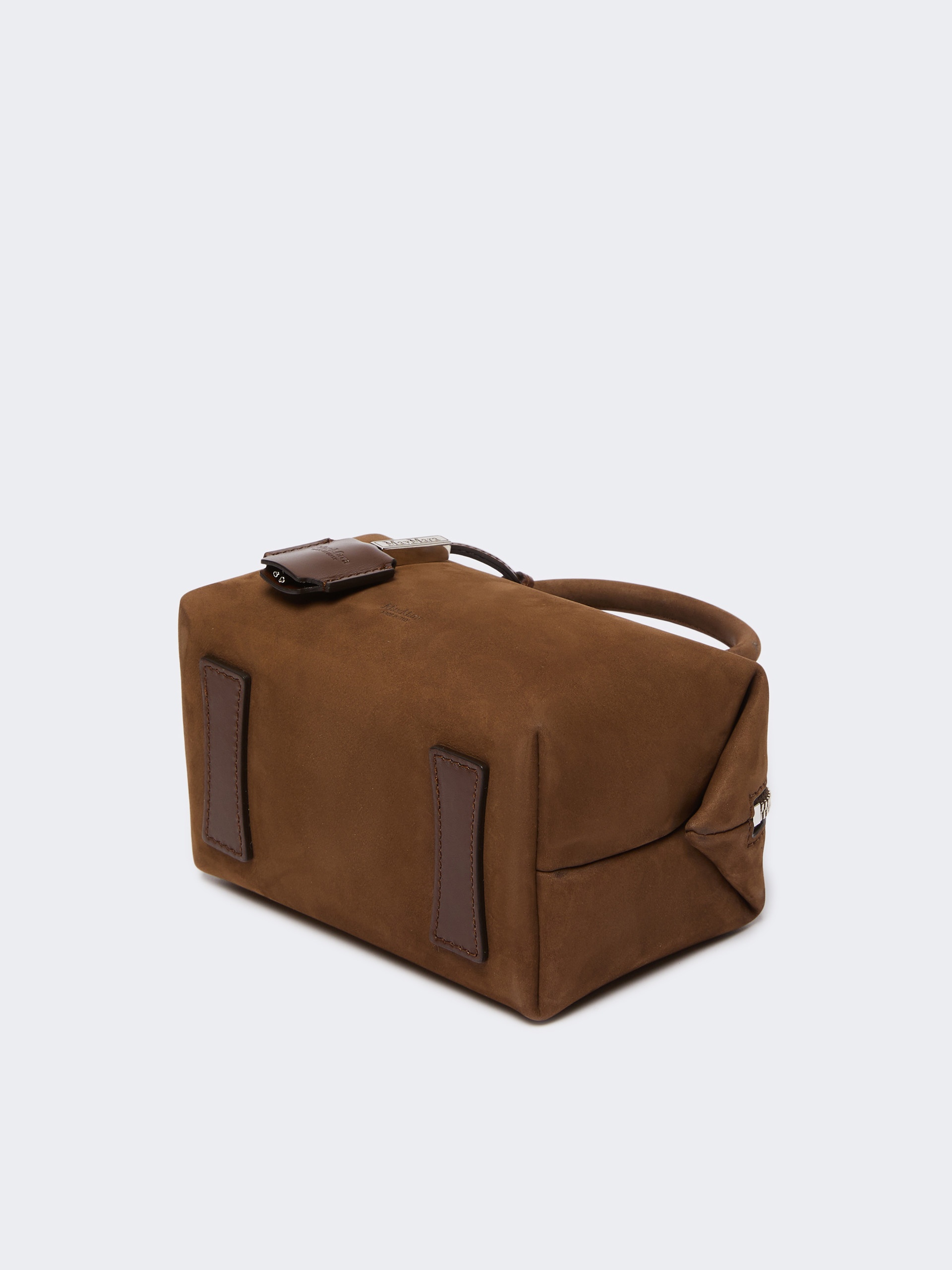 HOLDALLSSUEDE Small nubuck leather bowler bag - 6