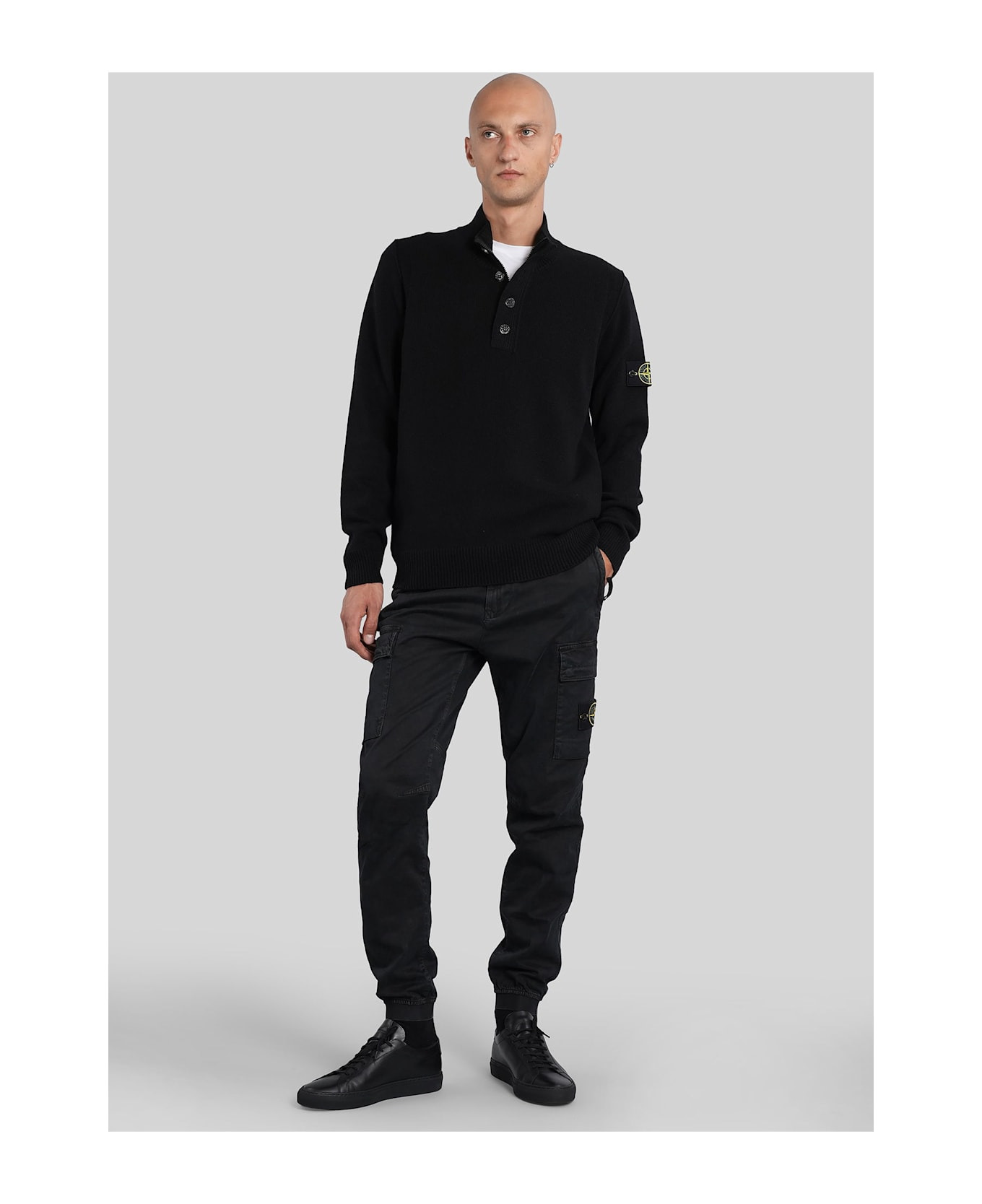 Knitwear In Black Wool - 2