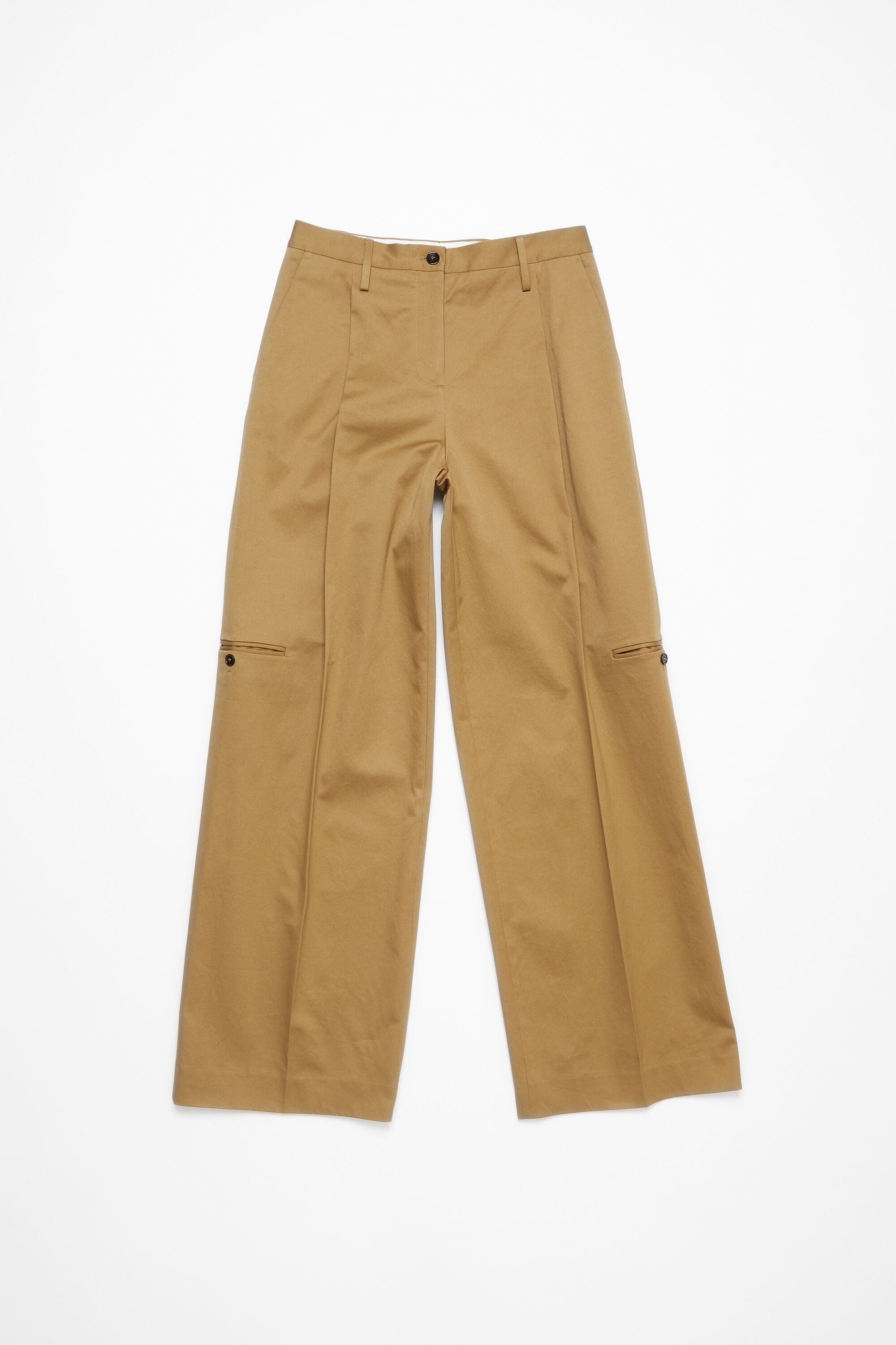 Twill trousers - Faded ochre - 7
