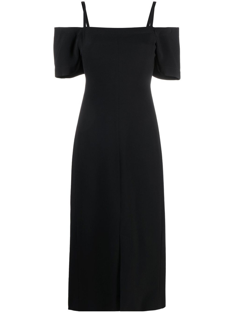 off-shoulder midi dress 1