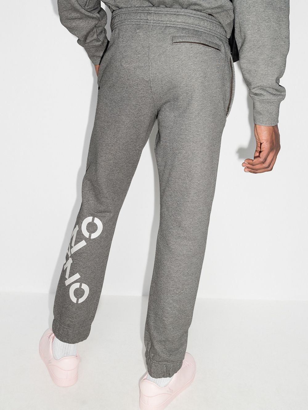 logo-print straight-leg track pants - 3