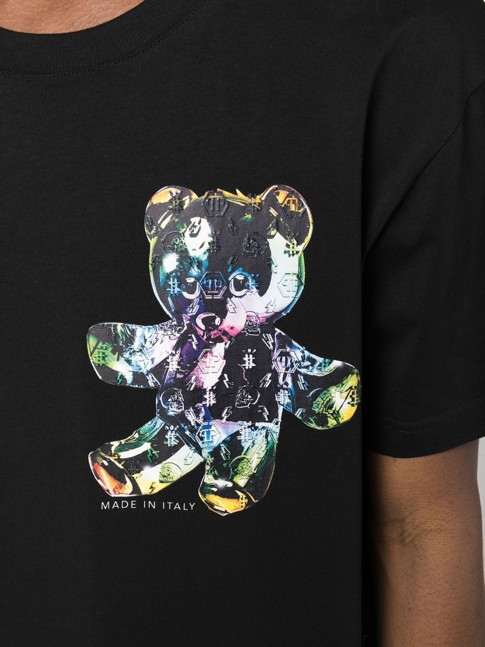 teddy print T-shirt - 5