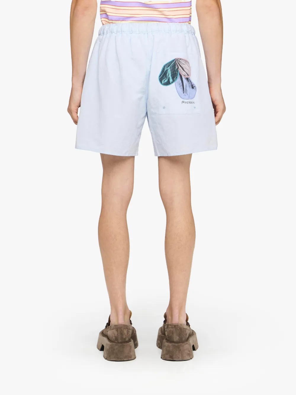 PRINTED DRAWSTRING SHORTS - 2