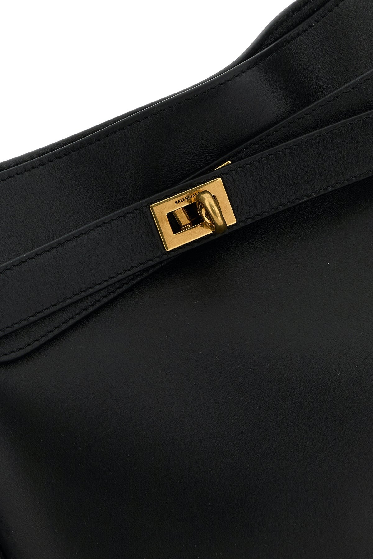 Black leather small Bel Air shoulder bag - 4