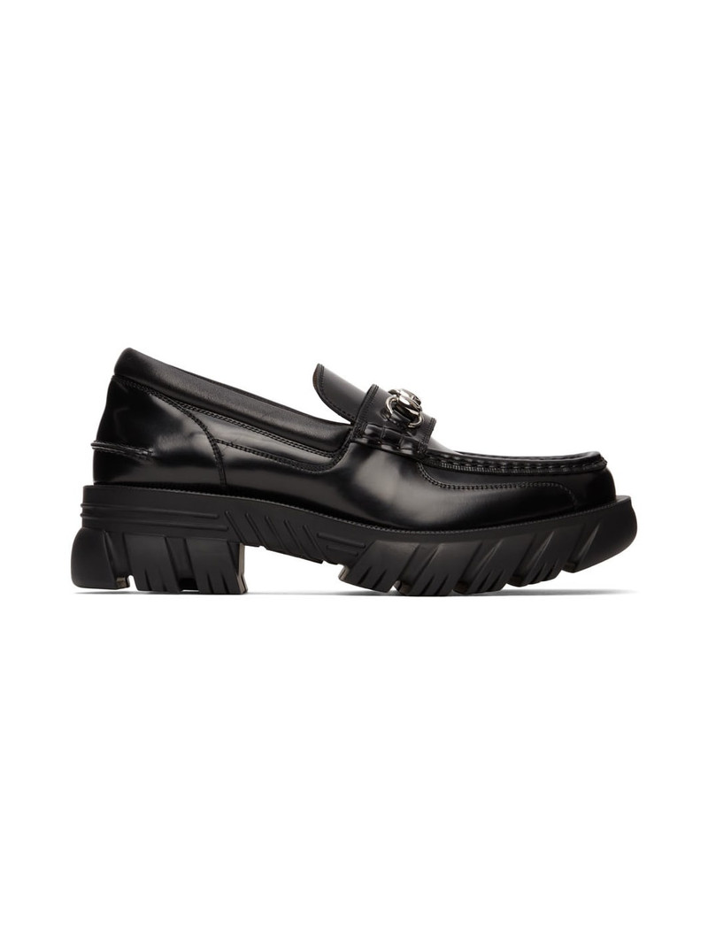 Horsebit-detail lug-sole loafers - 1