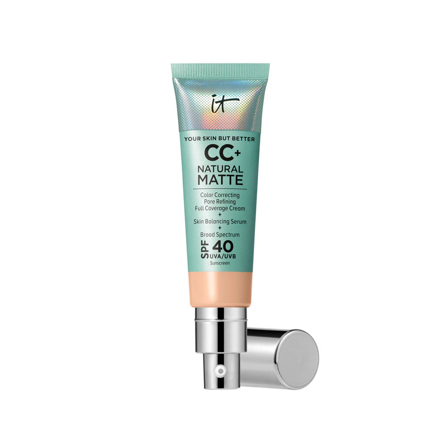 CC+ Cream Natural Matte Foundation with SPF 40 - 1