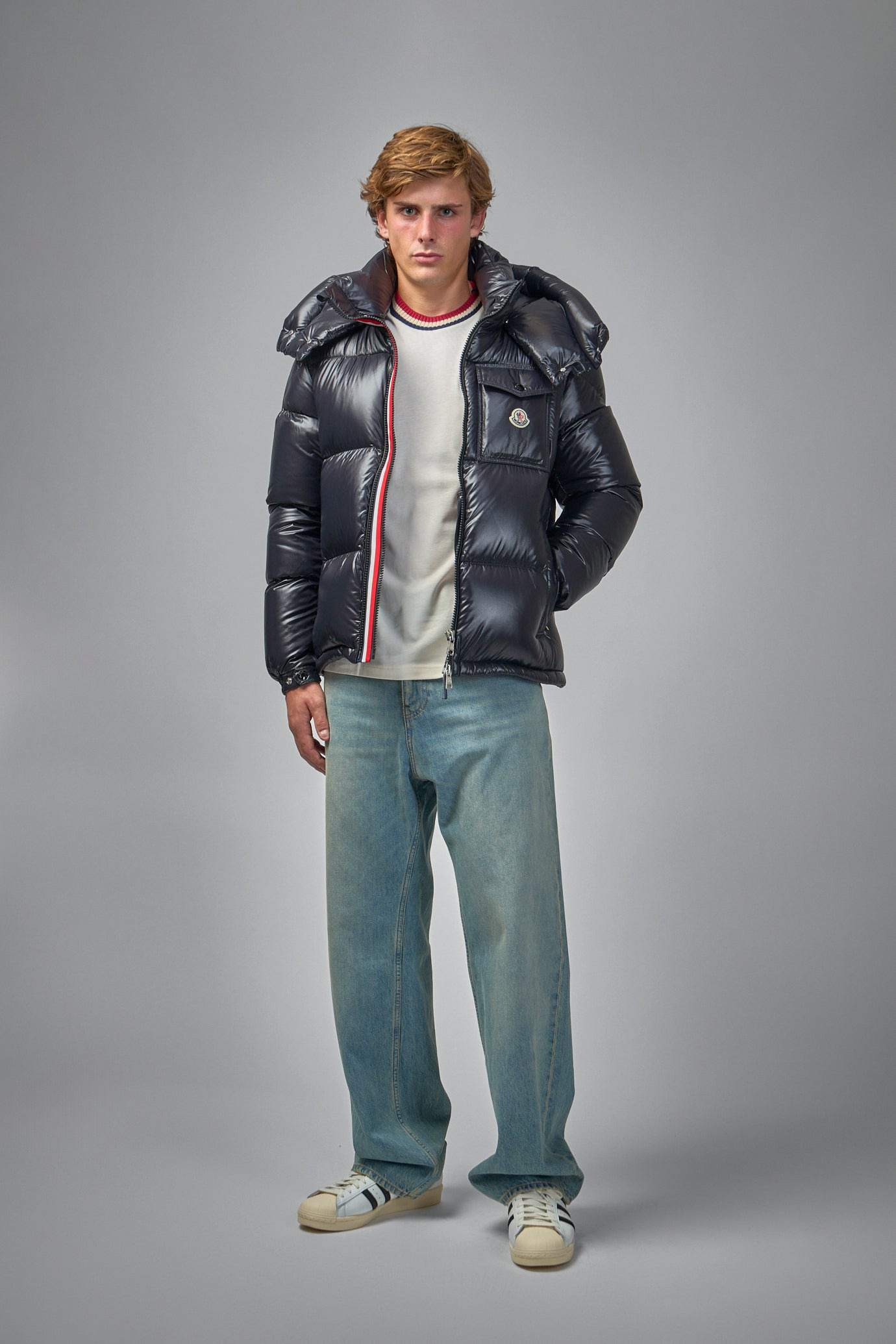 Montbeliard Hooded Short Down Jacket - 2