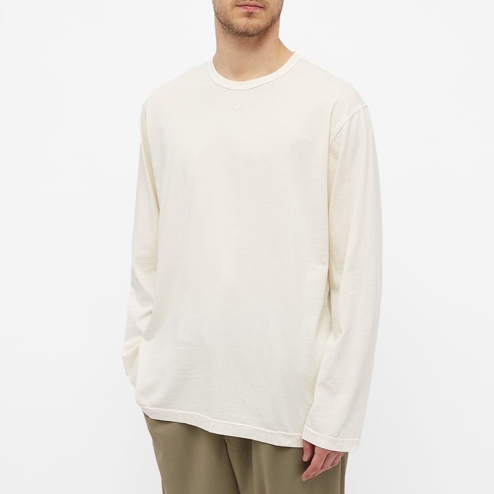 Nigel Cabourn Long Sleeve Embroidered Arrow Tee - 3