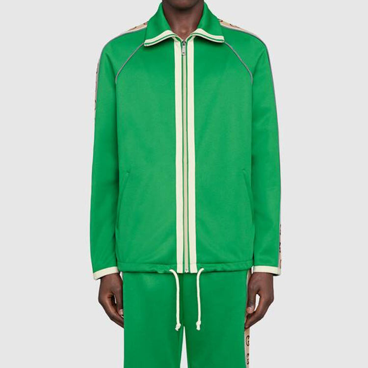 Gucci Zip Over Jacket 'Green' 598861-XJBZ8-3072 - 4
