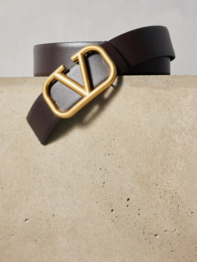 Valentino V-Logo leather belt outlook