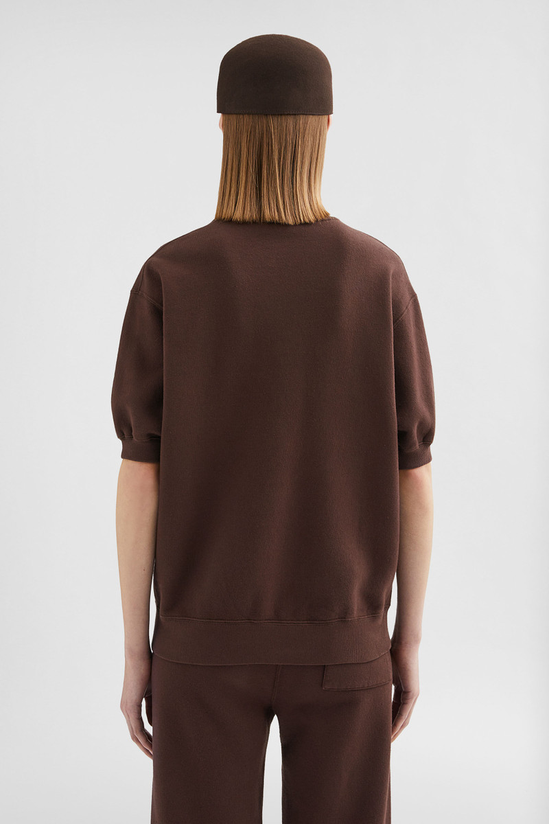Cotton Terry Crew-Neck T-Shirt 6