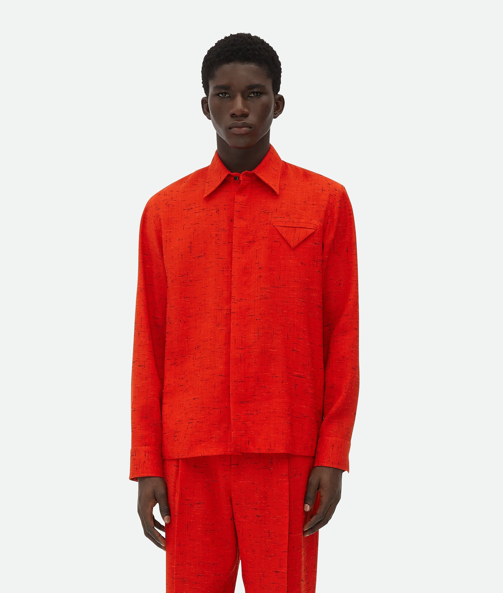 Viscose And Silk Shirt - 1