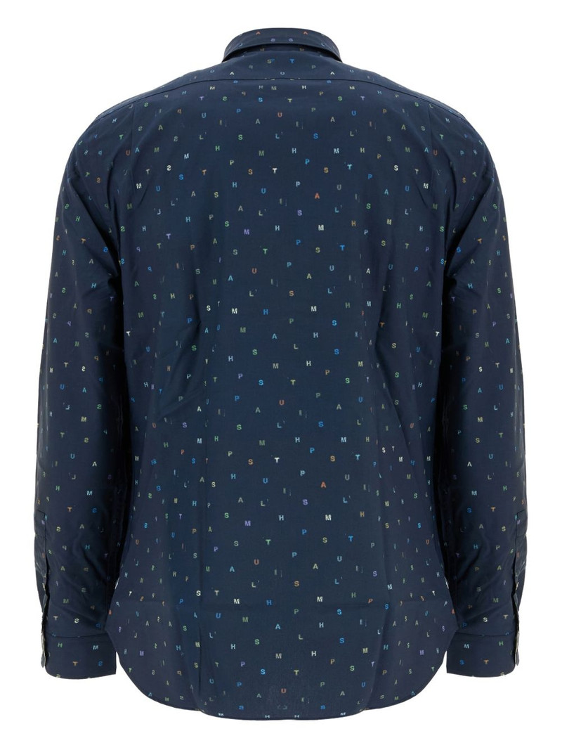 Paul Smith letter-print shirt outlook