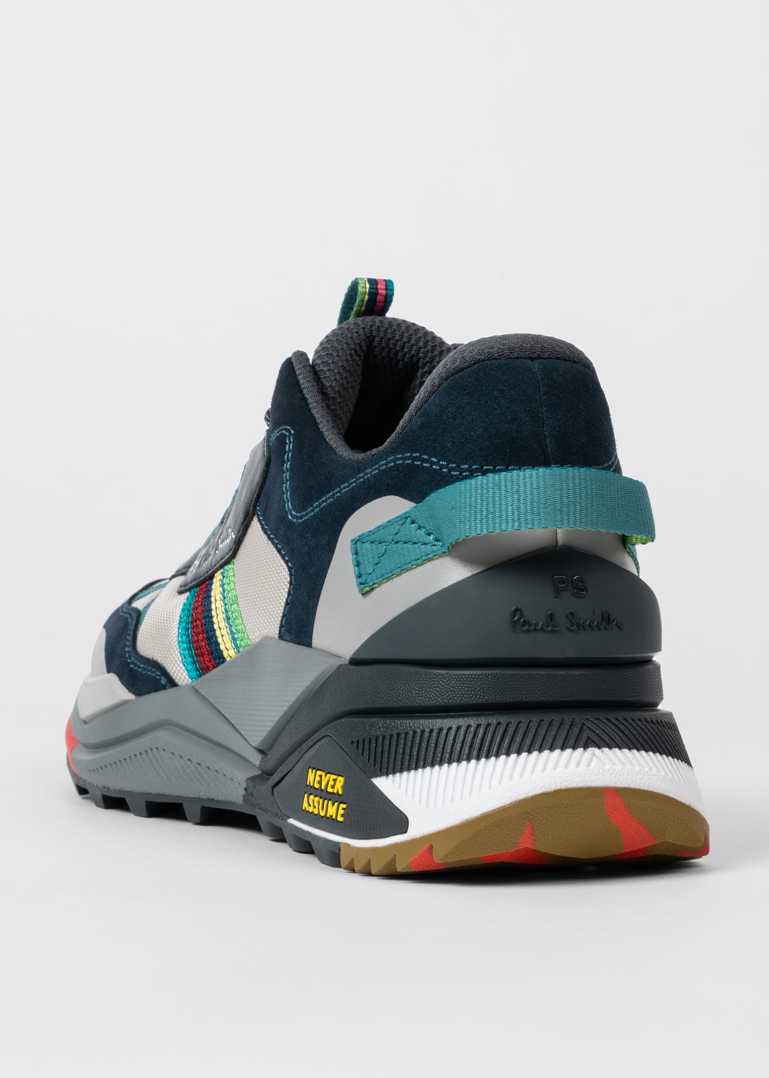 Grey 'Primus' Trainers - 5