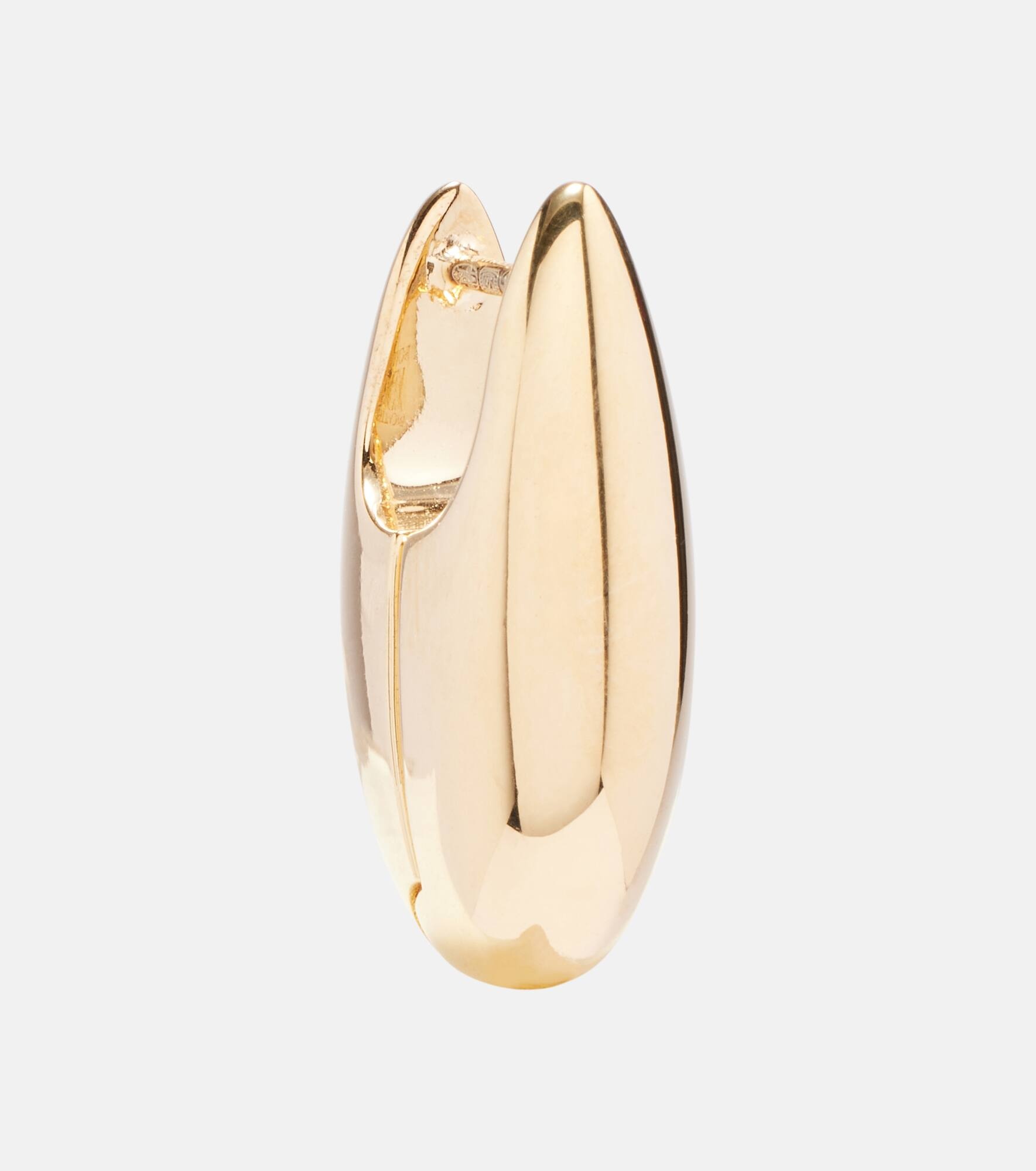 18kt gold-plated sterling silver earrings - 5
