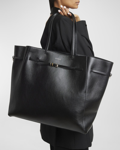 Givenchy Voyou Large North-South Tote Bag in Tumbled Leather outlook