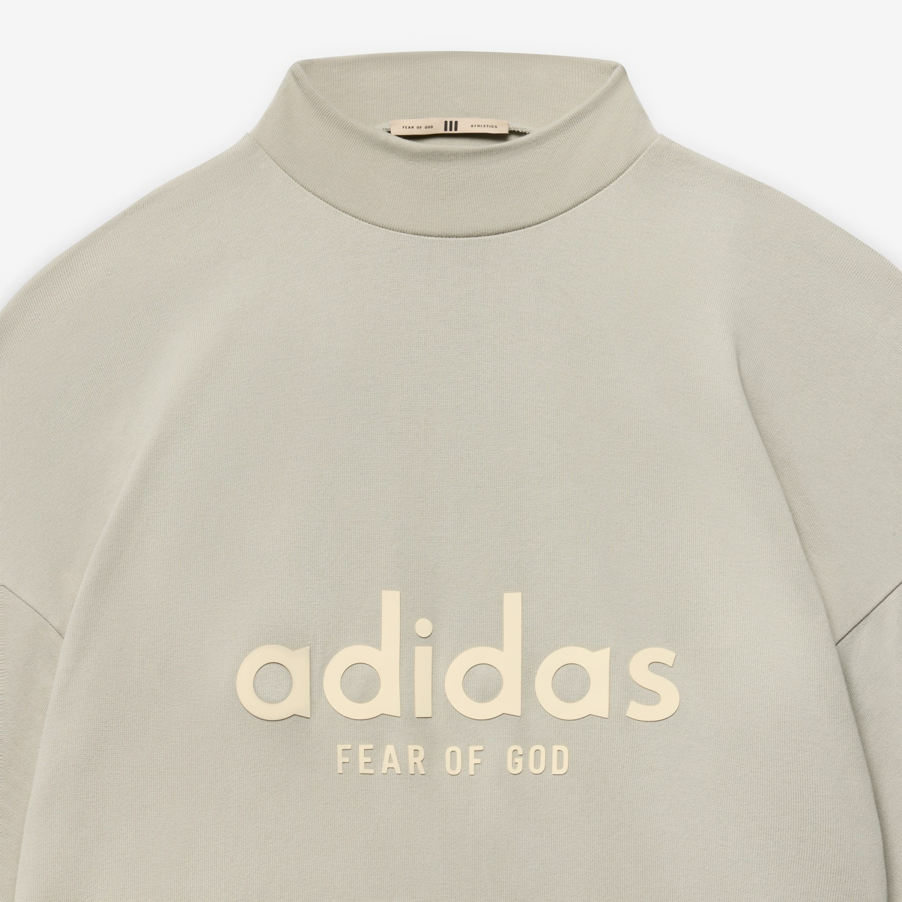 adidas Fear of God Athletics Heavy Jersey 3/4 Mock Tee