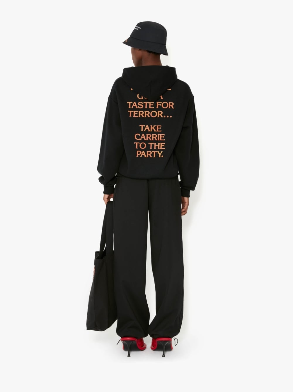 CARRIE - GATE PRINT HOODIE - 4