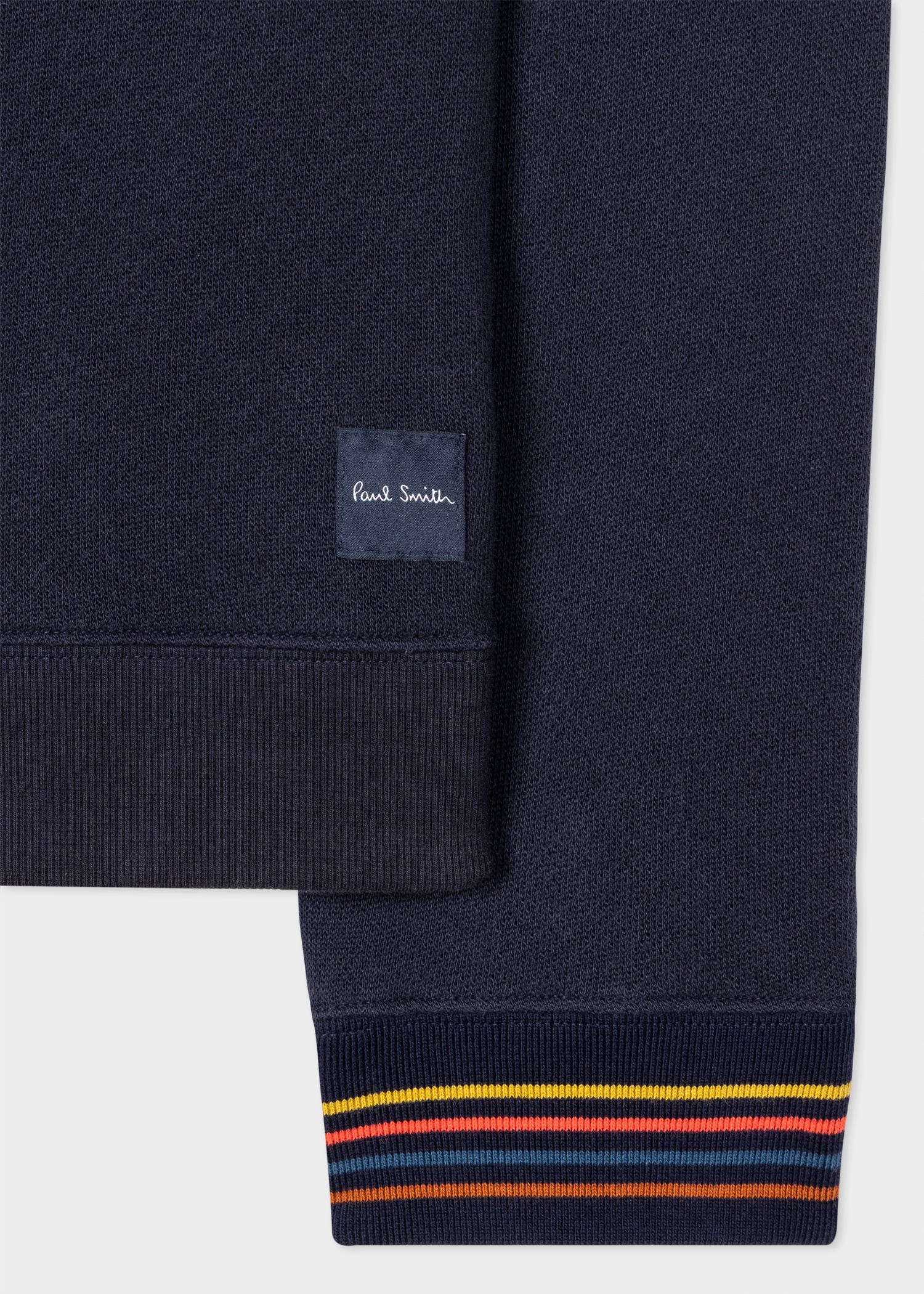 'Artist Stripe' Cuff Long-Sleeve Lounge Top - 3
