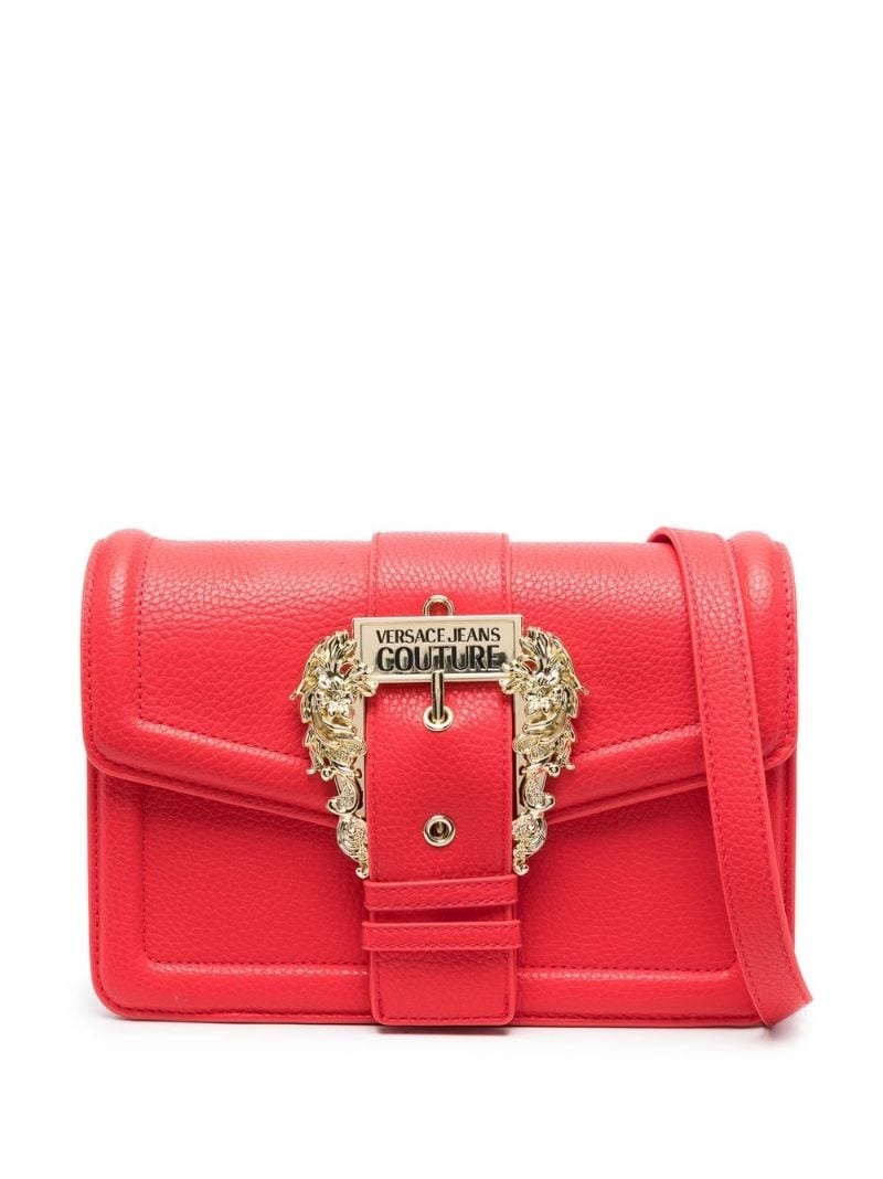 logo-buckle satchel bag - 2
