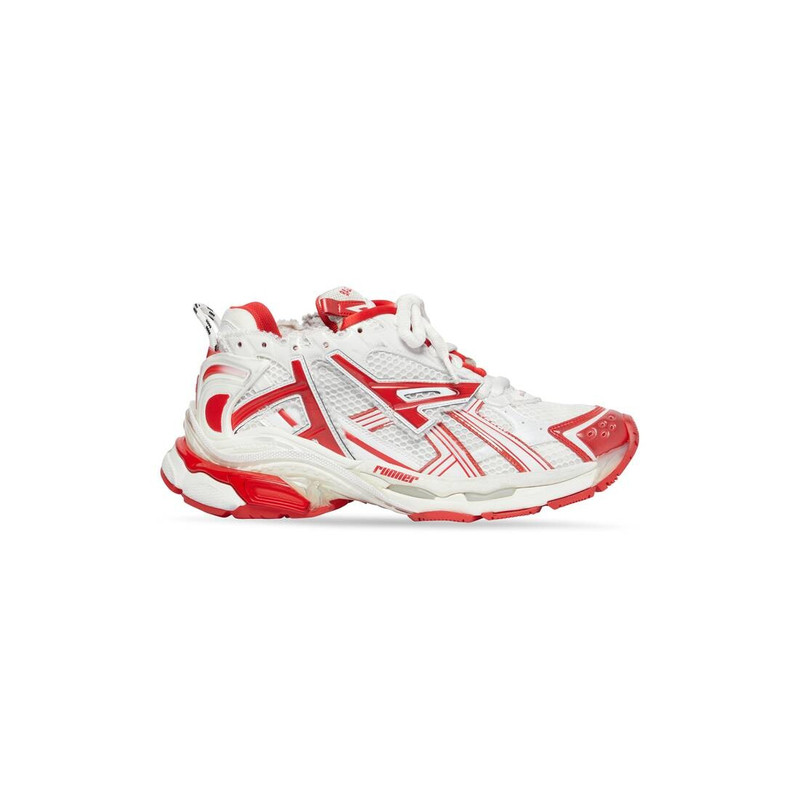 Men's Runner Sneaker in White - 1